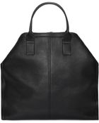 Alexander McQueen Leather De Manta Tote - Lyst
