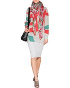 Kenzo Cotton Intarsia Knit Pullover - Lyst