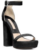 Michael Kors Adelina Runway Suede Platform Sandal - Lyst