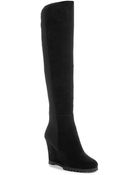 Steven By Steve Madden Whispper Wedge Boots - Lyst