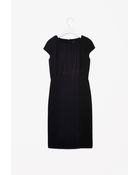 Cos Dress With Pleated Drapes - Lyst