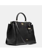 Coach Large Gramercy Satchel In Leather - Lyst