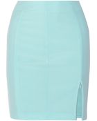 T By Alexander Wang Tech-Jersey Mini Skirt - Lyst