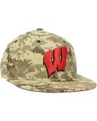 Adidas Wisconsin Badgers Digi Camo Cap - Lyst