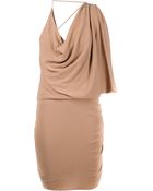 Haute Hippie Draped Jersey Dress - Lyst