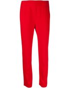Alexander McQueen Cropped Trousers - Lyst