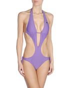 John Richmond Beachwear One-Piece Suit - Lyst