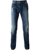 Diesel Faded Skinny Jeans - Lyst