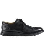 Cole Haan Lunargrand Wingtip Leather Oxfords - Lyst