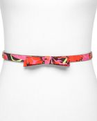 Kate Spade Belt - Rio Floral Skinny Bow - Lyst