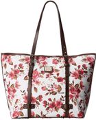 Dooney & Bourke Cabbage Rose East/West Shopper - Lyst