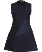 Neil Barrett Short Dress - Lyst