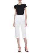 Halston Heritage Relaxedfit Cropped Pants - Lyst
