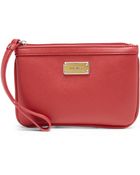 Nine West Red Wristy Wristlet - Lyst