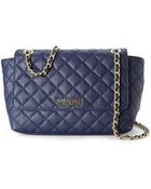 Kenneth Cole Reaction Navy Monaco Shoulder Bag - Lyst