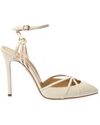 Charlotte Olympia Minx Leather Pumps - Lyst