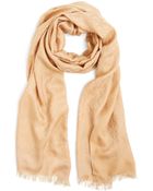 Tory Burch All-Over T Jacquard Scarf - Lyst