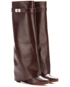 Givenchy Pant Leather Wedge Boots - Lyst