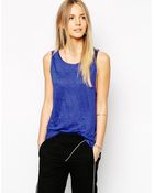 By ZoƩ Tank Top With Drop Armholes - Lyst