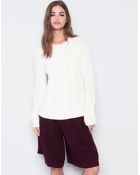 Pull&Bear Cable Stitch Jumper - Lyst