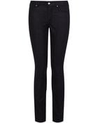 Karen Millen Jersey Back Jean - Lyst