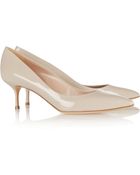 Casadei Patent-Leather Pumps - Lyst