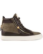 Giuseppe Zanotti Hitop Sneakers - Lyst
