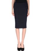 Patrizia Pepe Knee Length Skirt - Lyst