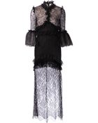 Alessandra Rich Lace Dress - Lyst