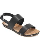 Dolce Vita Dv By Bodhi Flat Sandals - Lyst