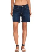 Current/Elliott The Boyfriend Rolled Short - Lyst