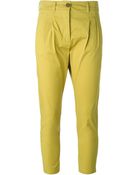 Erika Cavallini Semi Couture Cropped Trousers - Lyst