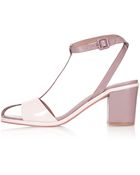 Topshop Nowadays Tbar Sandals - Lyst