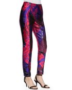 Risto Metallic Jacquard Drainpipe Pants - Lyst