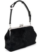 Dolce & Gabbana Agata Calf-Hair Shoulder Bag - Lyst