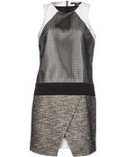 Tibi Short Dress - Lyst