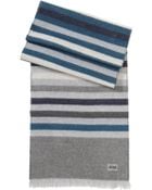 Hugo Boss Jonner | Wool Double Sided Scarf - Lyst
