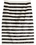 Balmain Fringe Skirt - Lyst