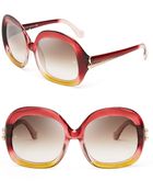 Balenciaga Oversized Sunglasses - Lyst