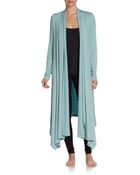 Donna Karan New York Liquid Jersey Long Gown - Lyst