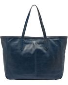 Fossil Sydney Leather Tote - Lyst