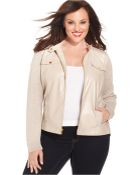 Jones New York Signature Plus Size Mixed-Media Cardigan - Lyst