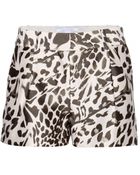 Diane von Furstenberg Naples Midado Wool And Silk-Blend Shorts - Lyst