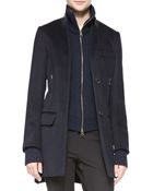 Veronica Beard Uptown-Dickey Wool Car Coat - Lyst