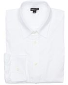 Just Cavalli White Cotton Point Collar Dress Shirt - Lyst