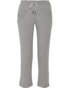 Adidas By Stella McCartney Essentials Cotton Track Pants - Lyst