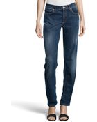 Escada Embroideredpocket Straightleg Jeans - Lyst