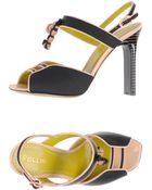 Pollini Sandals - Lyst