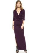Young Fabulous & Broke Pilar Maxi Dress - Wine - Lyst