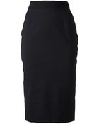 Vivienne Westwood Anglomania Pencil Skirt - Lyst